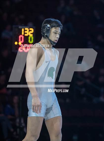 Thumbnail 2 in CIF State Boys Wrestling Championships (Finals; 106lbs - 145llbs) photogallery.