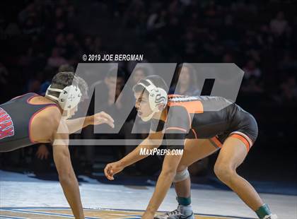Thumbnail 3 in CIF State Boys Wrestling Championships (Finals; 106lbs - 145llbs) photogallery.