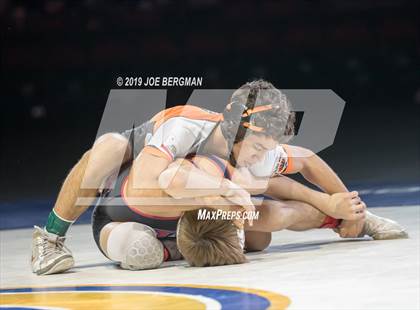 Thumbnail 2 in CIF State Boys Wrestling Championships (Finals; 106lbs - 145llbs) photogallery.