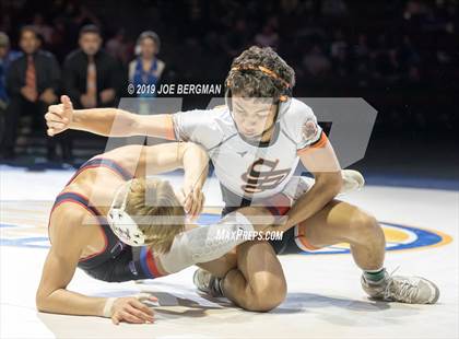 Thumbnail 3 in CIF State Boys Wrestling Championships (Finals; 106lbs - 145llbs) photogallery.