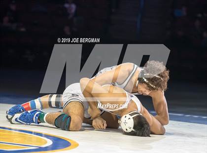 Thumbnail 2 in CIF State Boys Wrestling Championships (Finals; 106lbs - 145llbs) photogallery.