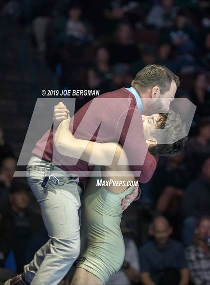 Thumbnail 3 in CIF State Boys Wrestling Championships (Finals; 106lbs - 145llbs) photogallery.