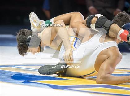 Thumbnail 2 in CIF State Boys Wrestling Championships (Finals; 106lbs - 145llbs) photogallery.
