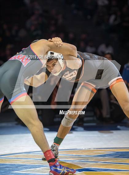 Thumbnail 3 in CIF State Boys Wrestling Championships (Finals; 106lbs - 145llbs) photogallery.