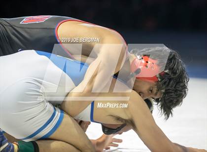 Thumbnail 3 in CIF State Boys Wrestling Championships (Finals; 106lbs - 145llbs) photogallery.