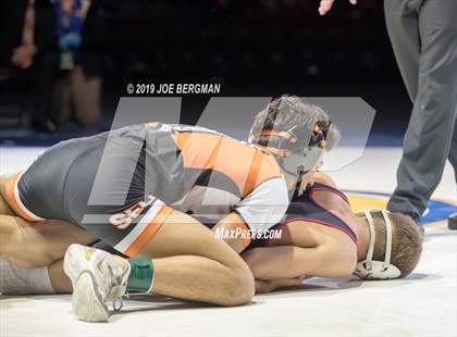 Thumbnail 3 in CIF State Boys Wrestling Championships (Finals; 106lbs - 145llbs) photogallery.