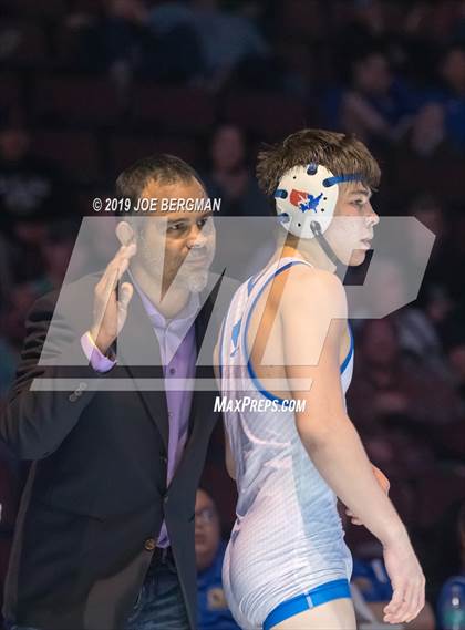 Thumbnail 2 in CIF State Boys Wrestling Championships (Finals; 106lbs - 145llbs) photogallery.