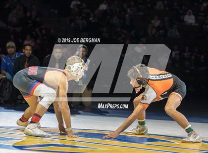 Thumbnail 1 in CIF State Boys Wrestling Championships (Finals; 106lbs - 145llbs) photogallery.