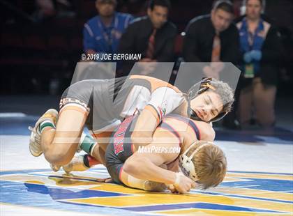 Thumbnail 2 in CIF State Boys Wrestling Championships (Finals; 106lbs - 145llbs) photogallery.