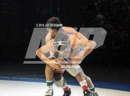 Thumbnail 2 in CIF State Boys Wrestling Championships (Finals; 106lbs - 145llbs) photogallery.