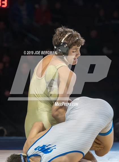 Thumbnail 1 in CIF State Boys Wrestling Championships (Finals; 106lbs - 145llbs) photogallery.