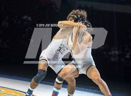 Thumbnail 2 in CIF State Boys Wrestling Championships (Finals; 106lbs - 145llbs) photogallery.