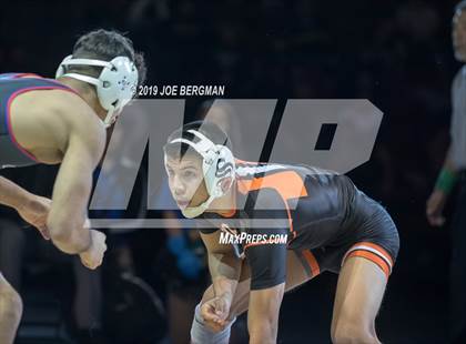 Thumbnail 1 in CIF State Boys Wrestling Championships (Finals; 106lbs - 145llbs) photogallery.