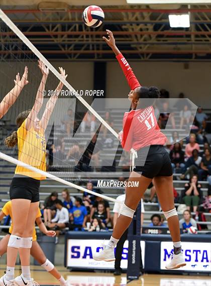 Thumbnail 3 in Carthage vs Richardson (Garland ISD Tournament) photogallery.
