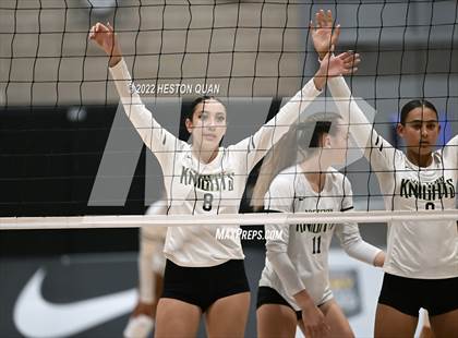 Thumbnail 2 in Berean Christian vs.Victory Christian Academy (CIF State D5 Final) photogallery.