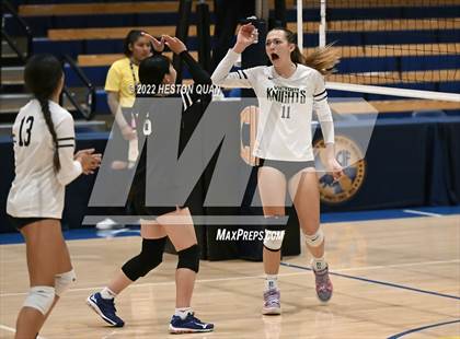 Thumbnail 2 in Berean Christian vs.Victory Christian Academy (CIF State D5 Final) photogallery.