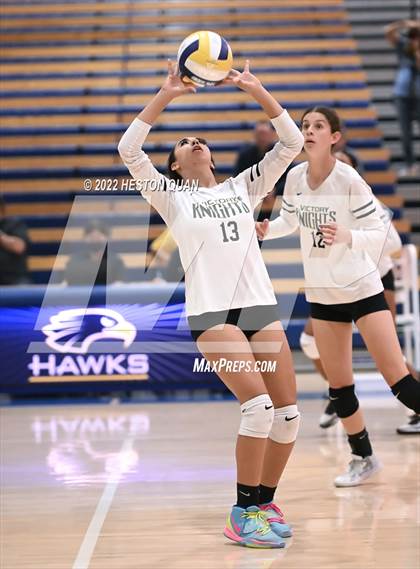 Thumbnail 1 in Berean Christian vs.Victory Christian Academy (CIF State D5 Final) photogallery.