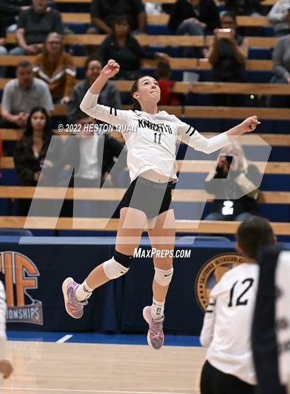 Thumbnail 2 in Berean Christian vs.Victory Christian Academy (CIF State D5 Final) photogallery.