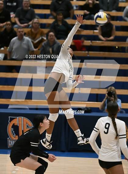 Thumbnail 1 in Berean Christian vs.Victory Christian Academy (CIF State D5 Final) photogallery.