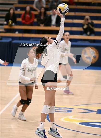 Thumbnail 1 in Berean Christian vs.Victory Christian Academy (CIF State D5 Final) photogallery.