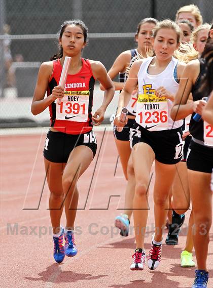 Thumbnail 2 in Arcadia Invitational (Distance Medley) photogallery.