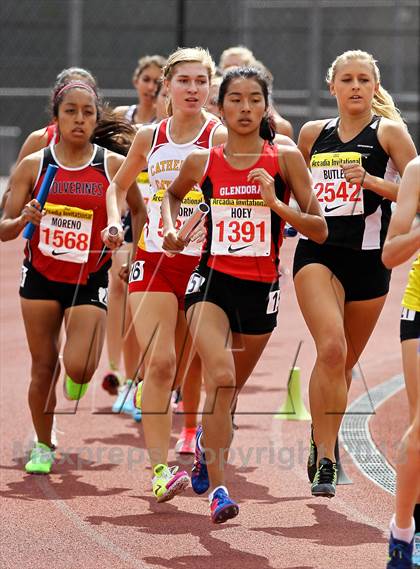 Thumbnail 1 in Arcadia Invitational (Distance Medley) photogallery.