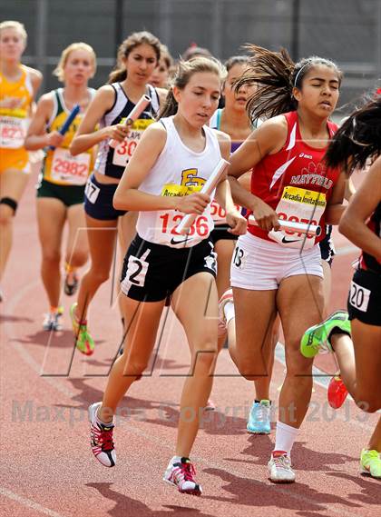 Thumbnail 2 in Arcadia Invitational (Distance Medley) photogallery.