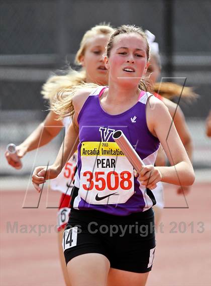 Thumbnail 3 in Arcadia Invitational (Distance Medley) photogallery.