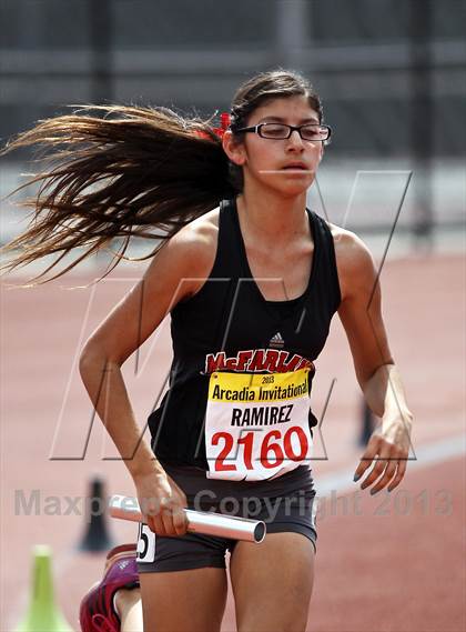 Thumbnail 3 in Arcadia Invitational (Distance Medley) photogallery.