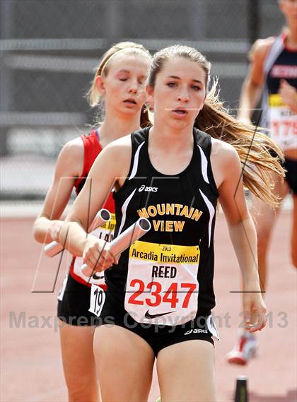 Thumbnail 3 in Arcadia Invitational (Distance Medley) photogallery.