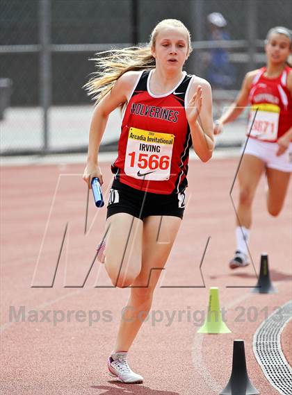 Thumbnail 2 in Arcadia Invitational (Distance Medley) photogallery.
