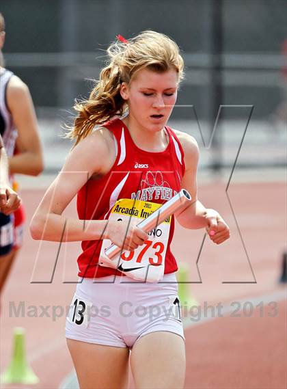 Thumbnail 2 in Arcadia Invitational (Distance Medley) photogallery.