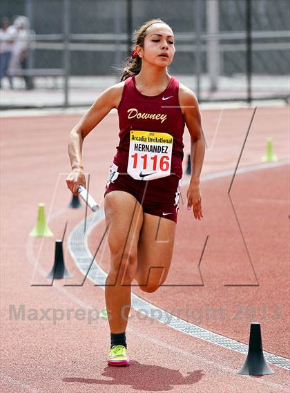 Thumbnail 3 in Arcadia Invitational (Distance Medley) photogallery.
