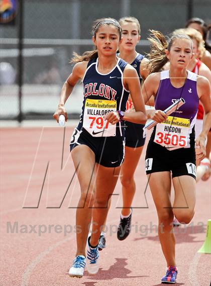 Thumbnail 1 in Arcadia Invitational (Distance Medley) photogallery.
