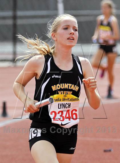 Thumbnail 2 in Arcadia Invitational (Distance Medley) photogallery.