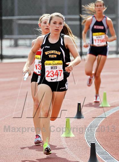 Thumbnail 2 in Arcadia Invitational (Distance Medley) photogallery.