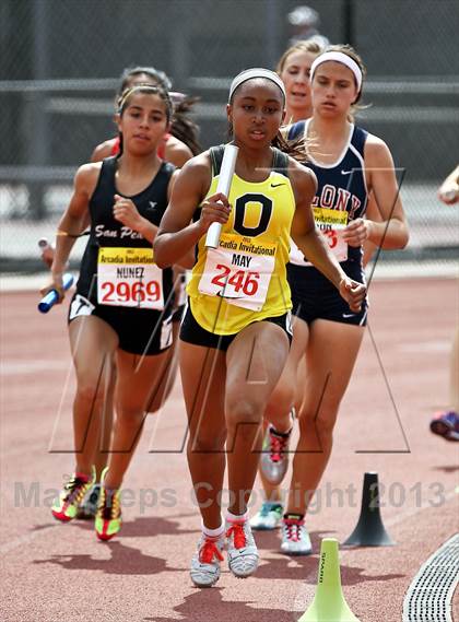 Thumbnail 2 in Arcadia Invitational (Distance Medley) photogallery.