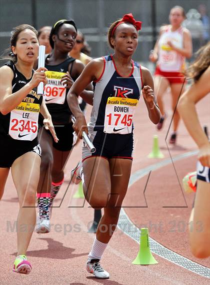 Thumbnail 1 in Arcadia Invitational (Distance Medley) photogallery.