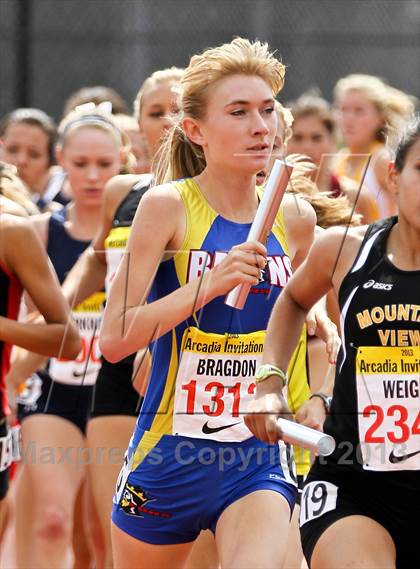 Thumbnail 2 in Arcadia Invitational (Distance Medley) photogallery.