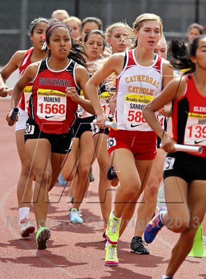 Thumbnail 3 in Arcadia Invitational (Distance Medley) photogallery.