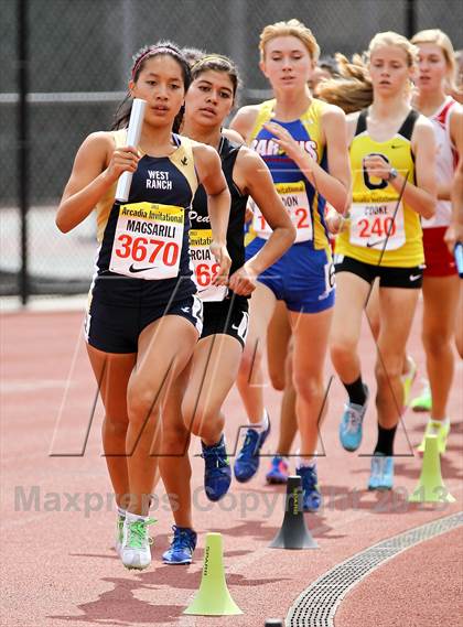Thumbnail 3 in Arcadia Invitational (Distance Medley) photogallery.