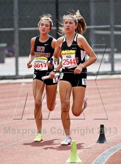 Thumbnail 3 in Arcadia Invitational (Distance Medley) photogallery.
