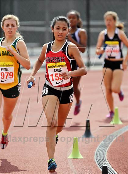 Thumbnail 2 in Arcadia Invitational (Distance Medley) photogallery.