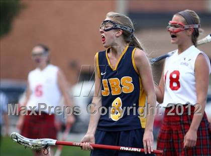 Thumbnail 3 in Ursuline Academy vs. John Burroughs photogallery.
