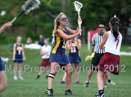 Thumbnail 2 in Ursuline Academy vs. John Burroughs photogallery.