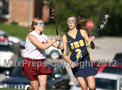 Thumbnail 2 in Ursuline Academy vs. John Burroughs photogallery.