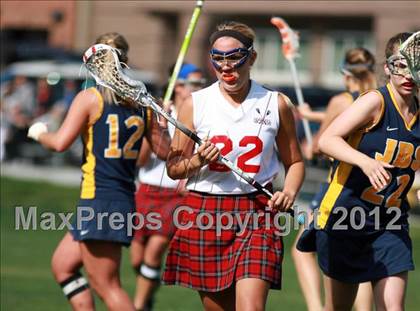 Thumbnail 1 in Ursuline Academy vs. John Burroughs photogallery.