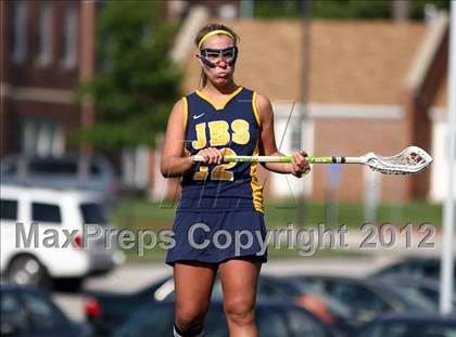 Thumbnail 2 in Ursuline Academy vs. John Burroughs photogallery.