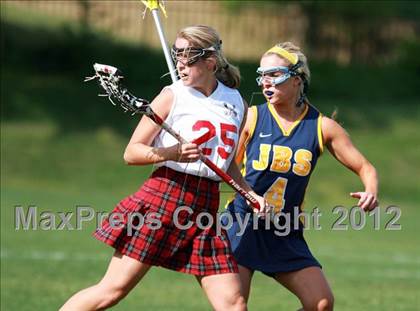 Thumbnail 3 in Ursuline Academy vs. John Burroughs photogallery.