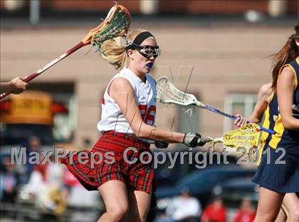 Thumbnail 2 in Ursuline Academy vs. John Burroughs photogallery.